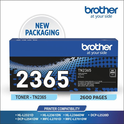 brother TN-2365 Original Toner (Mono/Black) Black Ink Cartridge