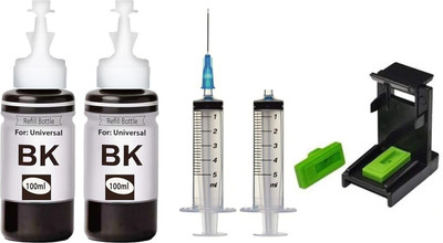 INKTECH Refill Ink Kit Compatible for Canon TS207 Single Function Printers Black Ink Bottle