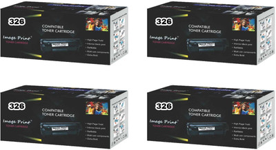 IMAGE PRINT 326 for Canon LBP6200d, LBP6230 dw Image Class LBP6230 Printers (pack of 4) Black Ink Toner