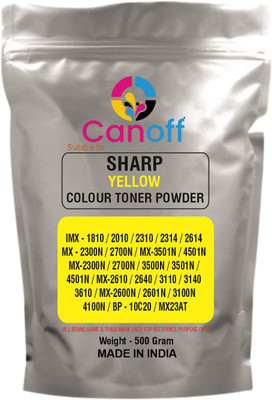 canoff High Quality Toner Powder For Sharp IMX-1810/2010/2310/2314/2614 Yellow Ink Toner Powder