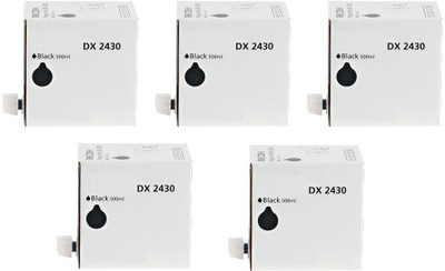 vavia DX 2430 CopyPrinter ink Black Set of 5 PCs DX-2430 Black Black Ink Cartridge