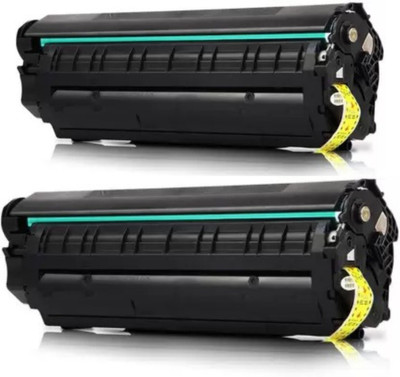 MKToners 88A for CC388A Toner Cartridge for P Laser Printers ( Pack of 2) Black Ink Toner