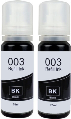 ZENCA TECHNOLOGIES Refill Ink for Epson 003 L3110, L3150, L3250, L3252 L3101, L3210, L3215, L3216 Black Ink Bottle