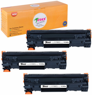 Tack 88A Pack Of 3 Toner Black Ink Toner