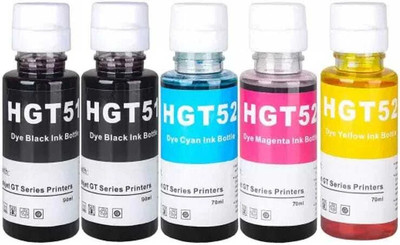 Good One HP DeskJet GT Series Ink Bottles Black + Tri Color Combo Pack Ink Bottle