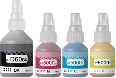 R C Print Ink compatible for Brother DCP T220 T420 T520 T820 T920 T310 T510 T710 Black + Tri Color Combo Pack Ink Bottle R C Print Ink compatible for Brother DCP T220 T420 T520 T820 T920 T310 T510 T710 Black + Tri Color Combo Pack Ink Bottle