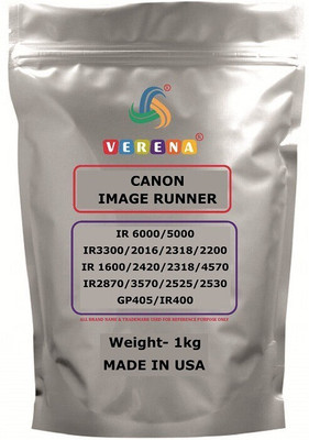 verena XEROX MACHINE TONER Powder 1 KG FOR IR3300, 2200, 2016, 2018 PRINTERS Black Ink Toner Powder