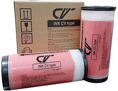 Crid RISO 3230/3130/3030 Red Ink for RISO CV Duplicator, 2 Red Ink Bottle
