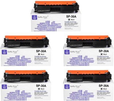 softly print 30A for HP CF230A Toner Cartridge Compatible for HP OF 5 Black Ink Cartridge