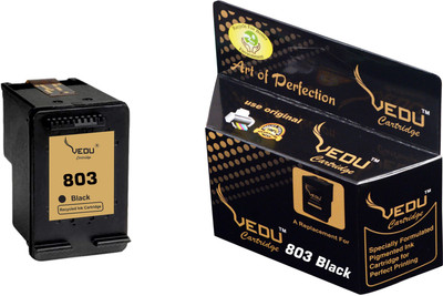 VEDU 803. Black Ink Cartridge