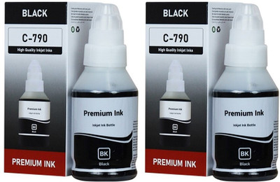 tequo GI790 Ink Refill For Canon G Series G1000 G1010 G2000 G2010 G2012 G3000 Printers Black - Twin Pack Ink Bottle