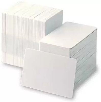 GPN PRINT Plain White PVC ID Card For Compatible canon Inkjet Printers 100 pcs White White Ink Cartridge