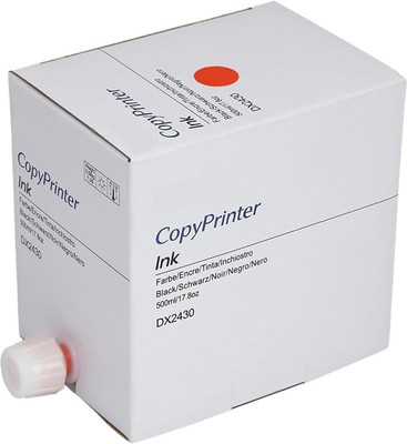 canoff DX2430 ink Compatible For use in Riso Copy Printer Ink, 500 ml (Pack of 1) Red Ink Cartridge