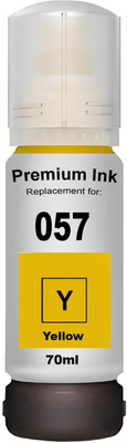 HYNEAR Refill Ink 057 (70ml/Color)For L8050, L18050, L8150W Yellow Ink Bottle