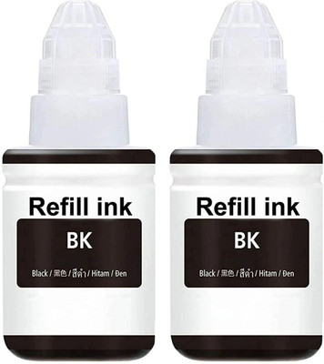 R C Print ink compatible for G1010,G2000,G2010,G2012,G3000,G3010,G3012,G4010 Black - Twin Pack Ink Bottle