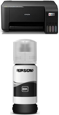 EPSANECOTANK Original Epson EcoTank L3210 A4 All-in-One Ink Tank Printer Black Ink Bottle