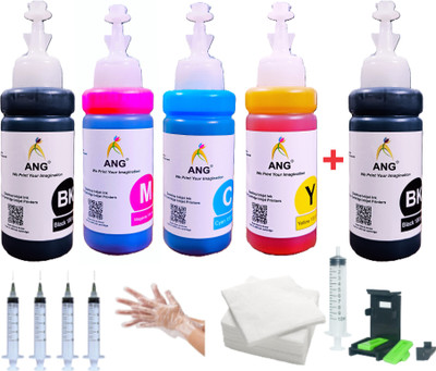 Ang Refill ink For 802 805 678 680 803 682 46 818 685 46 62 920 808 960 Black + Tri Color Combo Pack Ink Cartridge
