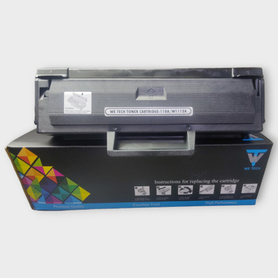 wetech W112A/110A toner cartridge compatible with HP laser 100 series and 130 ,108a Black Ink Toner