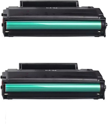 FTC PC 210 Toner Cartridge Compatible for USE in P2200 , P2500 , P2500W(2-pcs) Black Ink Cartridge