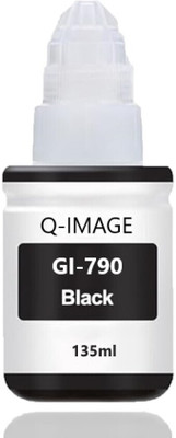 QIMAGE Ink for GI-790 Black Ink 1PIC (135ML) Black Ink Bottle