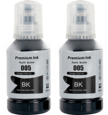 canoff 005 Ink for Epson M1100,M1120,M1140,M1170,M1180,M2140,M2170,M3140,M3170,M3180 Black - Twin Pack Ink Bottle