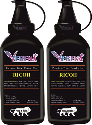 verena Ultra Dark For SP100/SP200/SP300/SP325sfnw/SP3400/SP3410/SP3510 Black Ink Toner Powder
