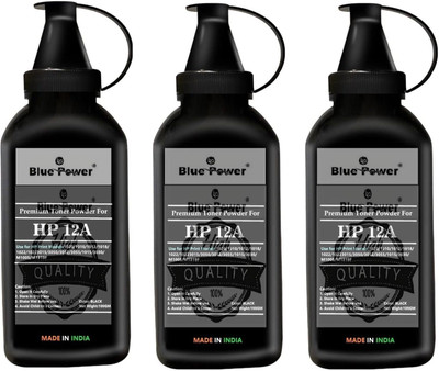 blue power 12A Black - Twin Pack Ink Toner