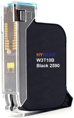 HYNEAR W3T10B / 2590 Solvent Black Ink Cartridge Compatible for Handheld Inkjet Printer Black Ink Cartridge