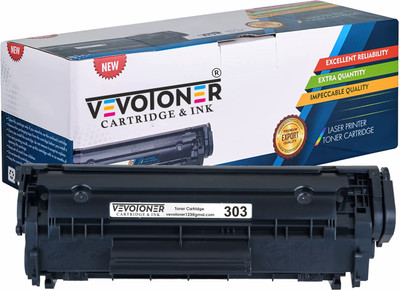 Vevo Toner Cartridge & Ink 303 Compatible lbp-2900, lbp-2900b and lbp-3000 Black Ink Toner