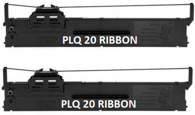 canoff PLQ20/20M/20K/20KM/LQ90KP Dot Matrix Printer 2PC Black - Twin Pack Ink Cartridge