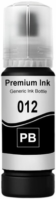 Salty High Quility Refill Ink 012 Use for L8180 and L8160 Printer (70ml X 1) Black Ink Bottle