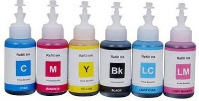 canoff Refill Ink For Epson L805 Ink Tank Printer - 6 Colors - 70 ML Each Black + Tri Color Combo Pack Ink Bottle canoff Refill Ink For Epson L805 Ink Tank Printer - 6 Colors - 70 ML Each Black + Tri Color Combo Pack Ink Bottle