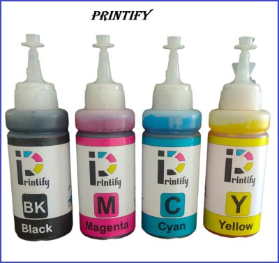 greencom Epson T664 L100 , L110 , L130 , L200 , L210 , L220 , L300 , L385 Black + Tri Color Combo Pack Ink Bottle