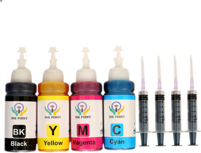 inkpoint Refill Ink for Canon Pixma Printer for E510 E410 E560 E470 E480 E417 E477 Black + Tri Color Combo Pack Ink Bottle inkpoint Refill Ink for Canon Pixma Printer for E510 E410 E560 E470 E480 E417 E477 Black + Tri Color Combo Pack Ink Bottle