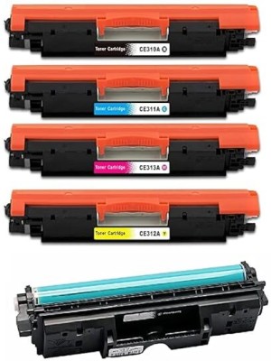 trendvision 126A Toner Cartridge Bundle Combo and Drum Unit Black Ink Cartridge