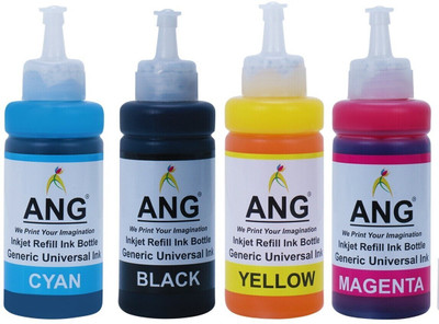 Ang INK REFILL Multi-color ink Compatible For TS207 Single Function Printer Tri-Color Ink Cartridge