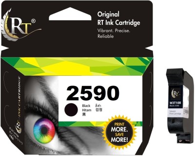 RT W3T10B/2590 Black Solvent ink cartridge Black Ink Cartridge