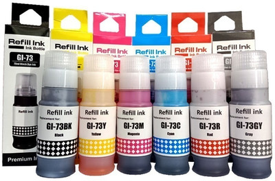 NNPRO G570 G670 G550 G650 G620 Black + Tri Color Combo Pack Ink Bottle