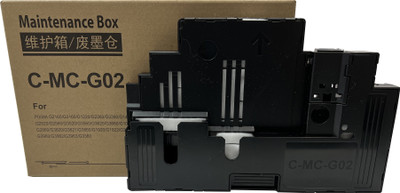uv infotech MC-G02 Maintenance kit compatible for PIXMA G2020 G2160 G2260 G3020 2420 Printer Black Ink Cartridge