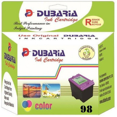 Dubaria Compatible for Canon Cl 98 For Use In PIXMA E500 510 600 610 Tri-Color Ink Cartridge