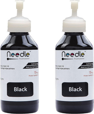 Needle T664 for Ep L130 L360 L380 L361 L565 L210 L220 L310 L350 L405 Printer 100gm each Black - Twin Pack Ink Bottle