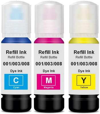 GPN PRINT 003 Refill Ink for Epson L3110, L3150, L3250, L3252 Printer ...