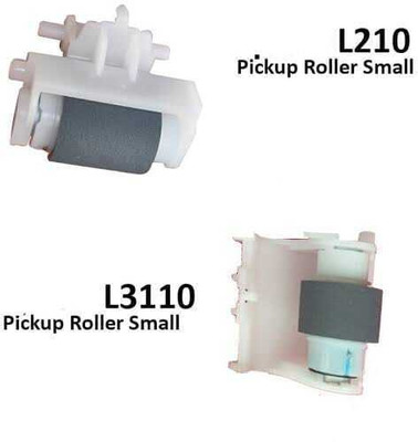 HipponixTech Lower Pickup-Small Pickup Roller Combo Set Epsn L210,L220,L380,L3110,L3115,L3150 Black - Twin Pack Ink Toner
