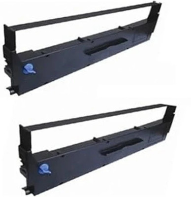 Haedlink Haedlink 2 Pcs Combo Set Ep.sn LX-310 LX310 Ribbon Ink Cartridge Black Ink Toner