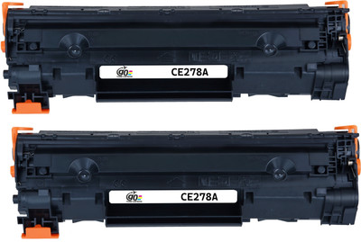 Go Toner cartridge 78a Inktoner Laser-jet Pro P1560/ P1660/ P1606/ P1606dn/ M1536dnf Black - Twin Pack Ink Toner