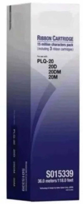 idencis Black Ribbon Cartridge for PLQ-20/22 Black Ink Cartridge