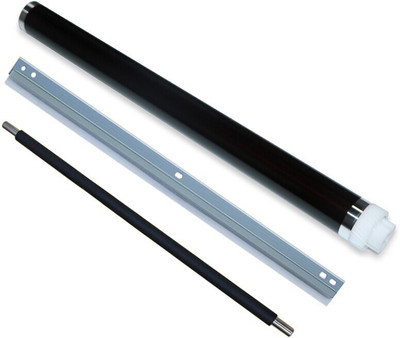 FINEJET OPC DRUM AND BLADE AND PCR ROLLER(CHARGING ROLLER)COMBO FOR TASKALFA 1800/2200 Black Ink Toner