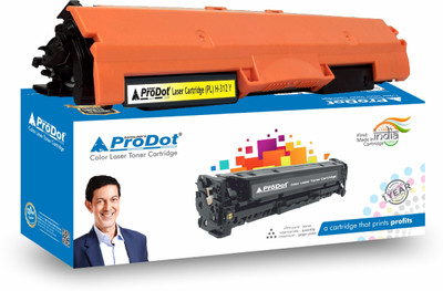 PRODOT 312 Color Cartridge Replaces HP 312A (126A) Compatible with HP Color M175nw Yellow Ink Cartridge