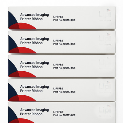 kalar Lipi PB2 Printer Ribbon Cartridge Black – Advanced Imaging Pack of 5(100113-001) Black Ink Toner