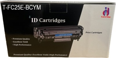 ID Cartridge T FC25E Toner Cartridge Black + Tri Color Combo Pack Ink Toner